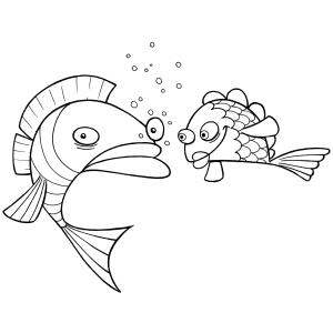 Poisson 33 - Motif à décorer
