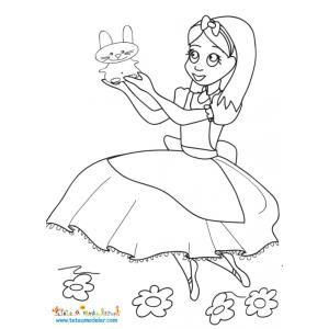 Alice et le petit lapin