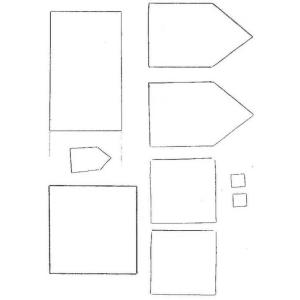 Modèles pour petites maisons de Noël