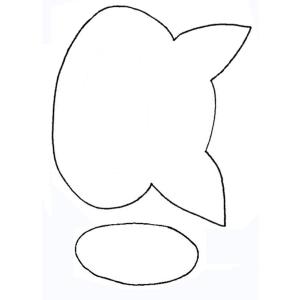 Imprimer le modèle de masque cochon
