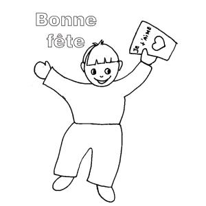 coloriage d'un diplome pour grand-mère dessin 4