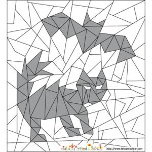 les triangles et Halloween n°1