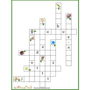 Jeu de mots Fléchés: jouets de Noël