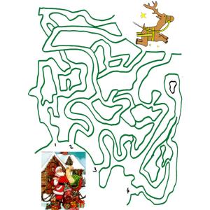 Le pere noel a perdu son renne