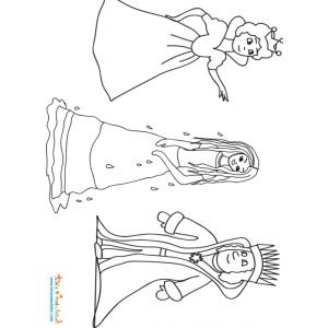 La princesse, le roi et la reine