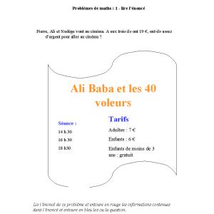 problème de maths 2 : énoncé