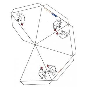 Modèle de menu à imprimer pour le printemps