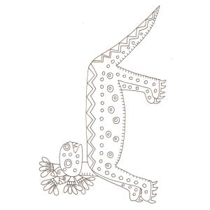 Motif mexicain antique