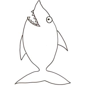 Coloriage requin : voici le dessin du plus célèbre prédateur des fonds marins, à télécharger et à imprimer. Un coloriage sur le thème de la mer pour occuper les enfants. Ce coloriage pourra être utili