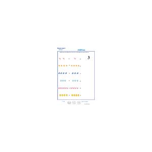 fiche d'additions visuelles - exercice 4 