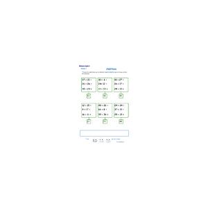 fiche 3 d'additions en ligne 