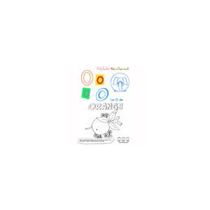 Alphabet : lettre "O" majuscule à imprimer
