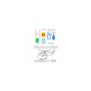 Alphabet : lettre "H" majuscule à imprimer