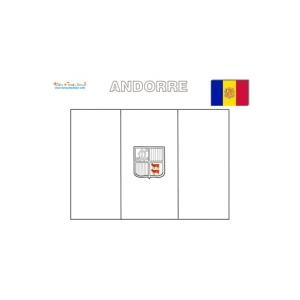 Coloriage des drapeux des pays d'Europe 