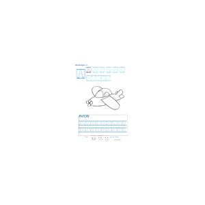 Exercice d'écriture et de graphisme : A et AVION