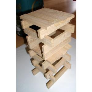 Dès 18 mois les enfants adorent construire mais leur plus grand plaisir est de voir la construction s'écrouler ! Fabriquez-lui un jeu de construction en bois avec peu d'argent. Fabriquer un jeu de con