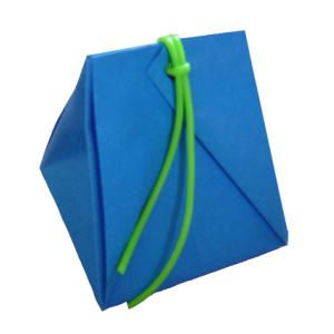 boite pochette en origami