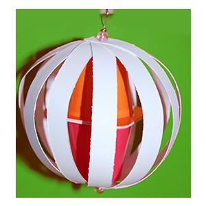 Boule deNoël écologique