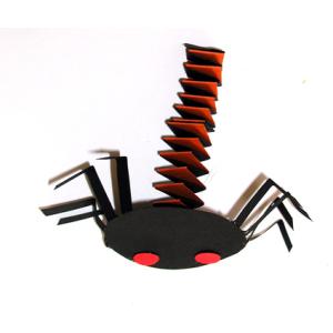 Fabriquer une araignée d'Halloween sur ressort
