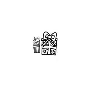 Coloriage de cadeaux dessin 7