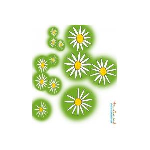 Modèles de fleurs pour cadre champêtre