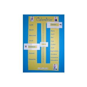 Fabriquer un Calendrier perp&eacute;tuel rectangulaire