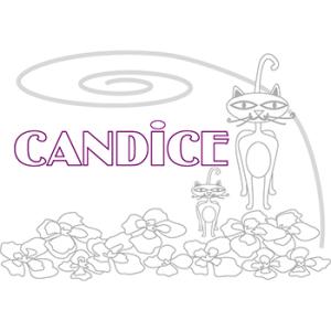 coloriage candice