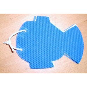Petits carnets de vacances en forme de  poisson