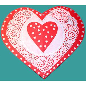 Carte coeur saint valentin
