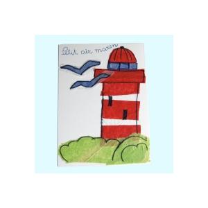 Carte mer : Le phare