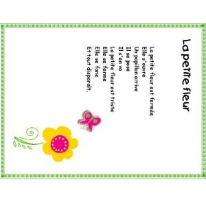 La petite fleur est fermée