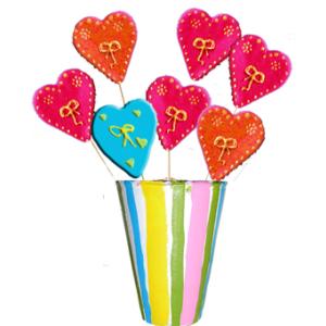pot de coeurs