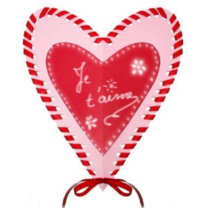 Réaliser un gros coeur piqué avec les enfants