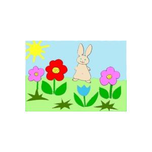 Collage du lapin