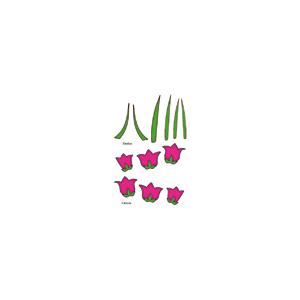 Imprimer les crocus pour la décoration du mini panier 