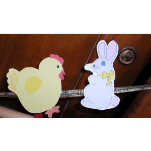 Réalisation des décorations de Pâques pince à linge