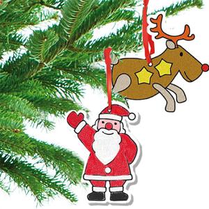 Décorations de Noël à sabler