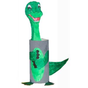 Faire un bricolage de dinosaure