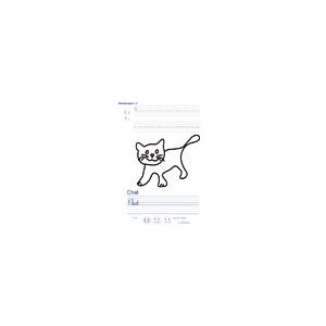 Imprimer la page d'écriture sur le chat
