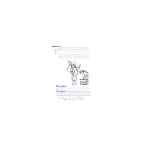 Imprimer la page d'écriture sur le dompteur 