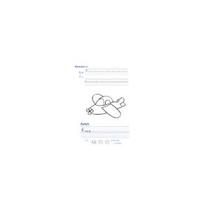Imprimer la page d'écriture sur l'avion