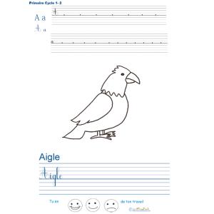 Exercice d'&eacute;criture sur le 