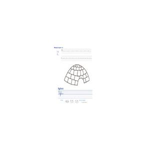 Imprimer la page d'écriture sur l'igloo