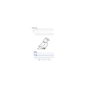 Imprimer la page d'écriture sur l'aigle