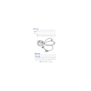 Imprimer la page d'écriture sur la mouche 