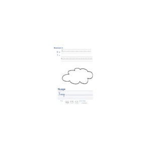 Imprimer la page d'écriture sur le nuage