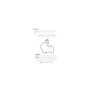 Imprimer la page d'écriture sur l'otarie