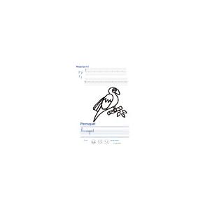 Imprimer la page d'écriture sur le perroquet 