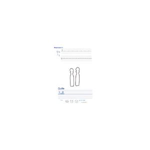 Imprimer la page d'écriture sur les quilles