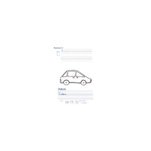 Imprimer la page d'écriture sur la voiture
